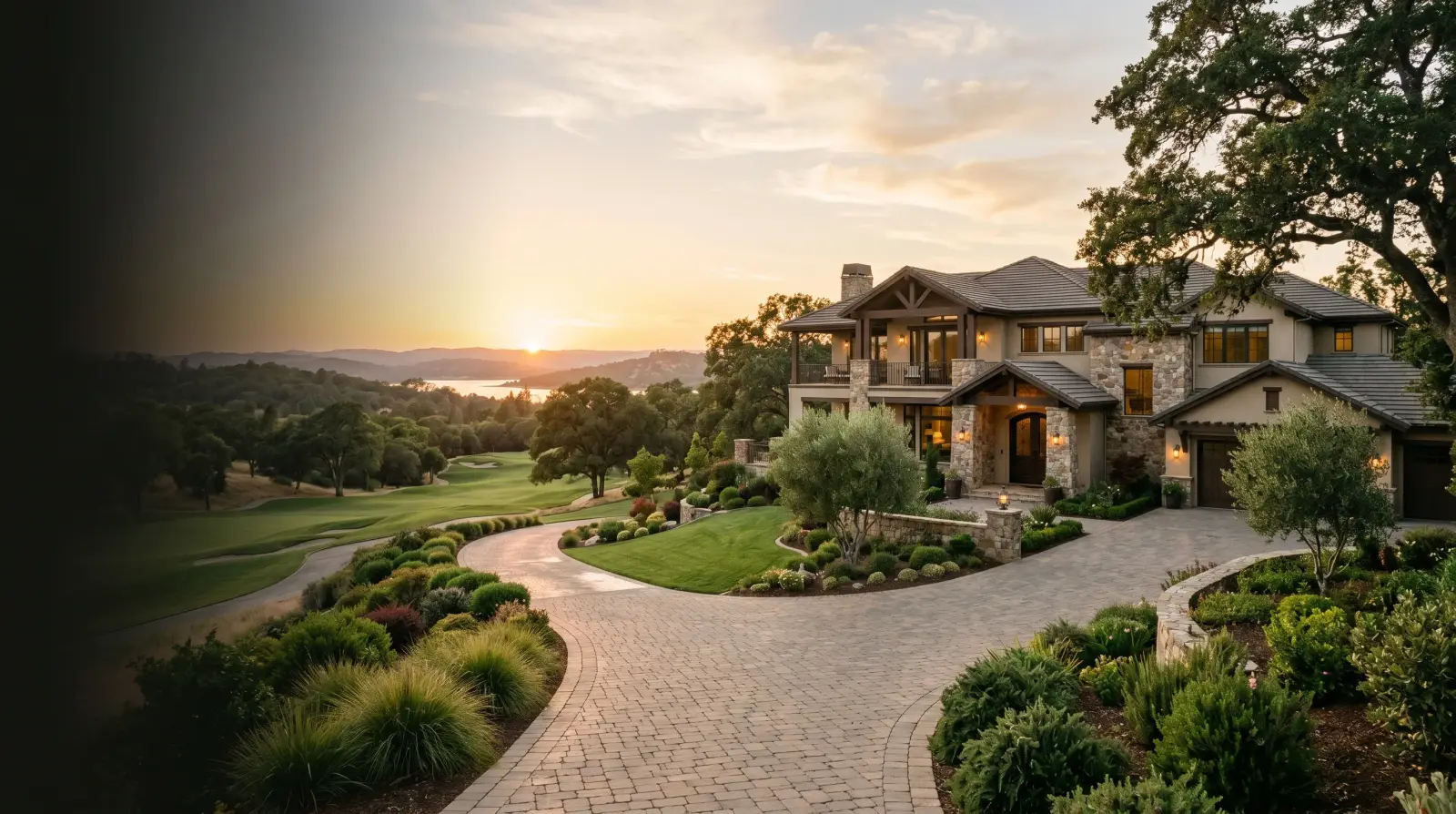 Luxury estate home in Granite Bay Golf Club Estates, California